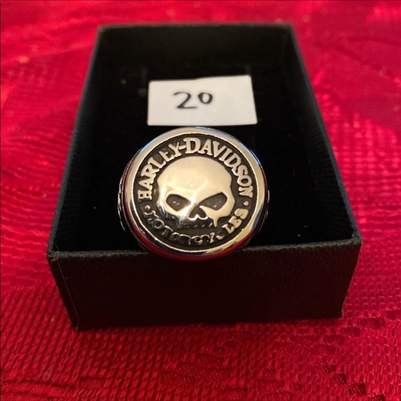 - 12 Styles Size 10 Harley Men’s Rings - Picture 3 of 13